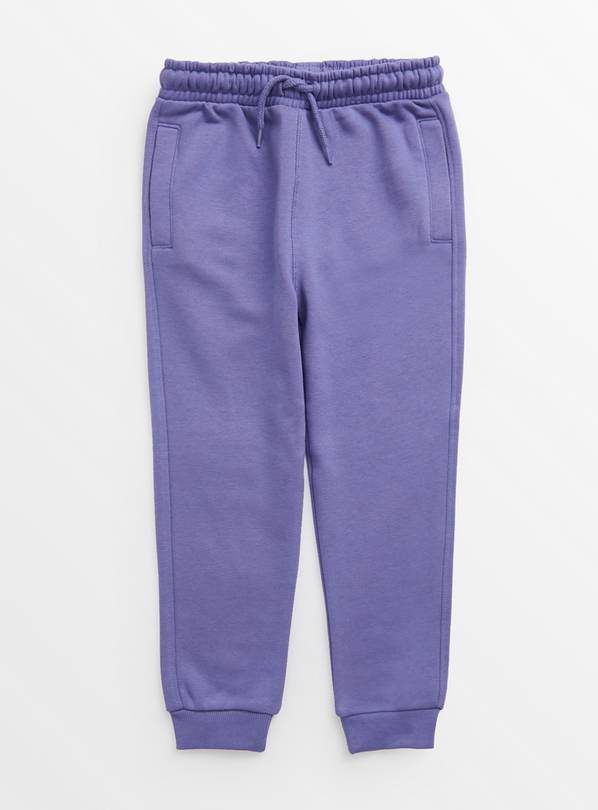 Purple Tie-Waist Joggers 5 years